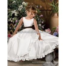 full-length ball gown flower girl dress or Beautiful and high quality organza flower dress or tulle layered flower girl dress